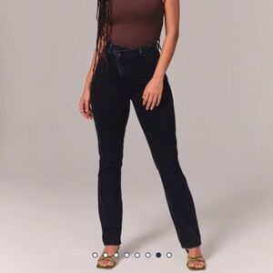 Abercrombie & Fitch 90’s Slim Straight Ultra High Rise Jeans
